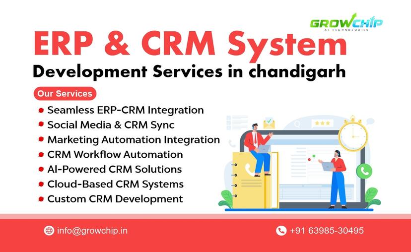 ERP and CRM System Development Services in Chandigarh