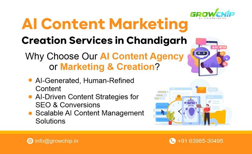 Leading AI Content Marketing Company in Chandigarh